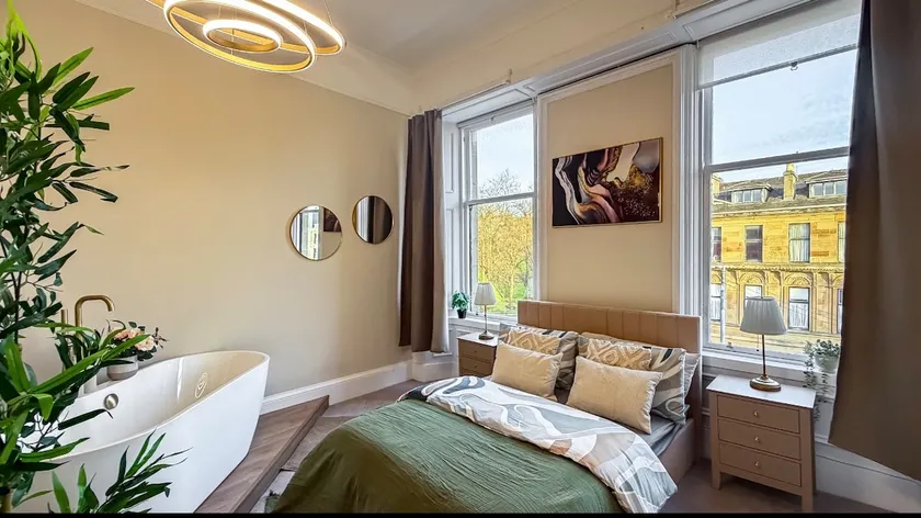 Romantic brand new flat, Glasgow centre - Image 1