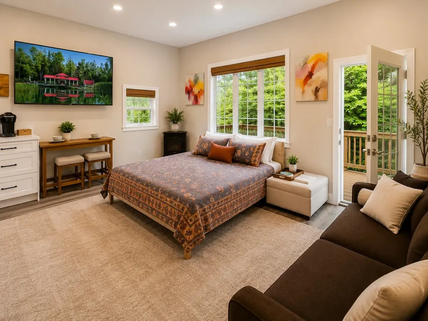 Forest Retreat • King Bed • Private Entrance - Image 1