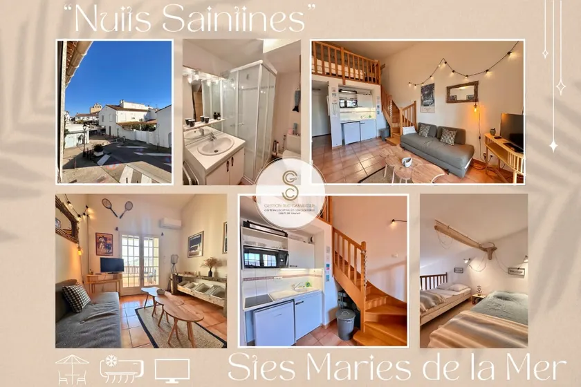 *Nuits Saintines* Saintes Maries - Clim & Parking - Image 1