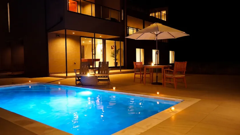 Newly built villa | Pool, sauna, tennis, basketball, BBQ | Entire rental of a stunning 1500 tsubo space - Image 1