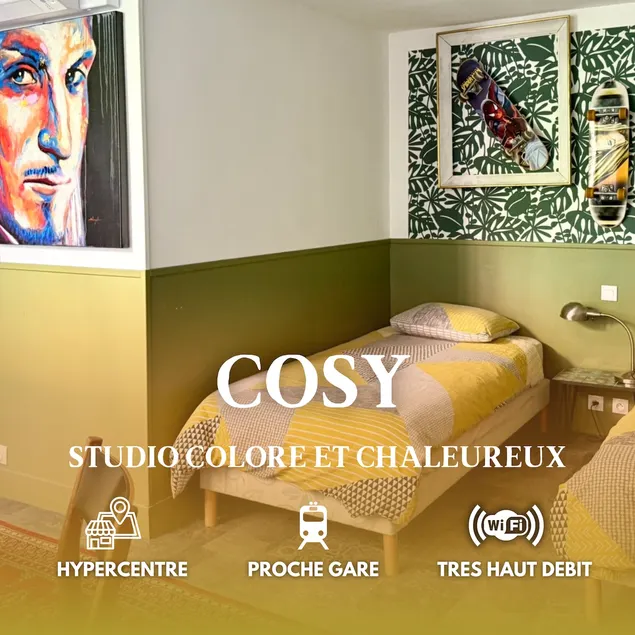 COSY Studio Clim Wi-Fi Les Glycines - Image 1