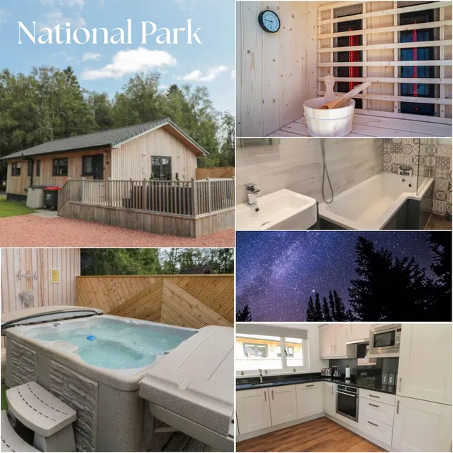 Cabin W Hot Tub, Sauna, King Beds, National Park - Image 1