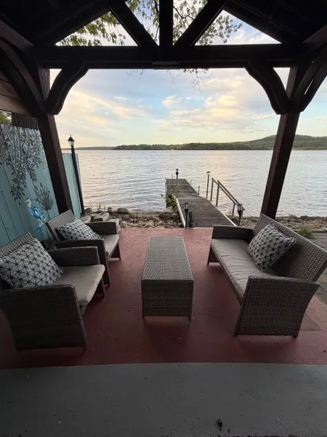 Lakeside Retreat on Lake Sabattus | Dock, Fire Pit - Image 1
