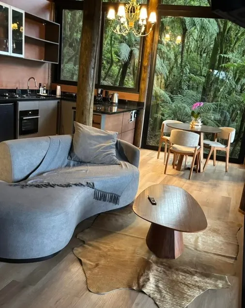 Araucária Glass Cabin near Gramado, RS - Image 1