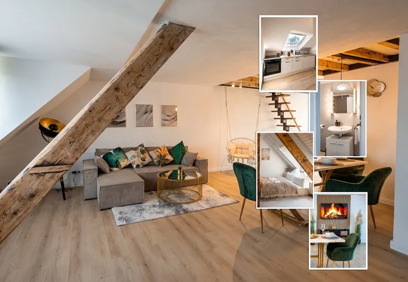 Bright city duplex with balcony | Wi-Fi - Image 1