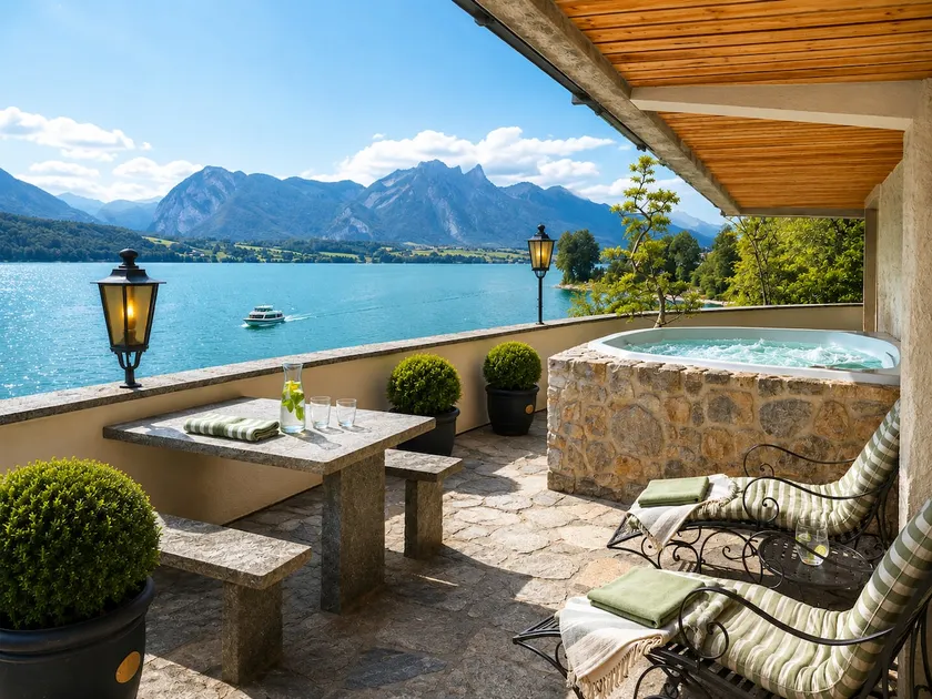 Nido sull`Aqua Chalet with Whirlpool - Image 1