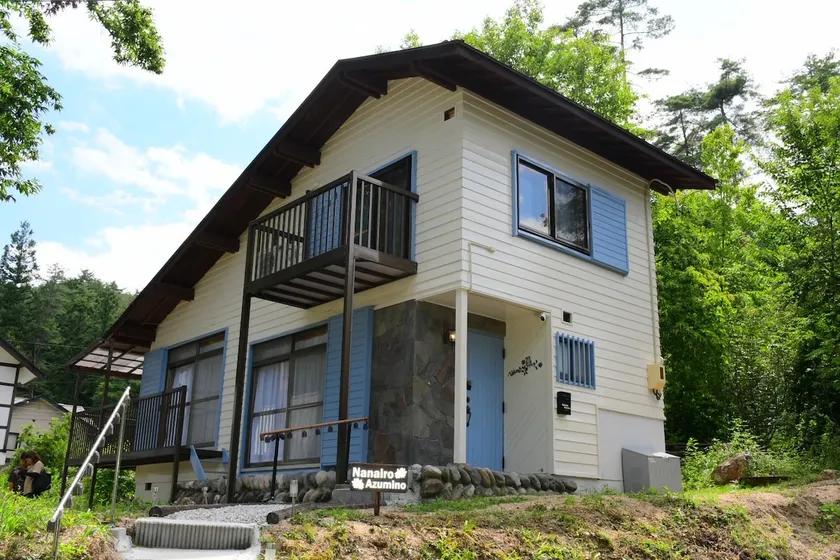 Enjoy the Northern Alps in all seasons | Azumino, entire house with cypress bath and hot spring | - Image 1