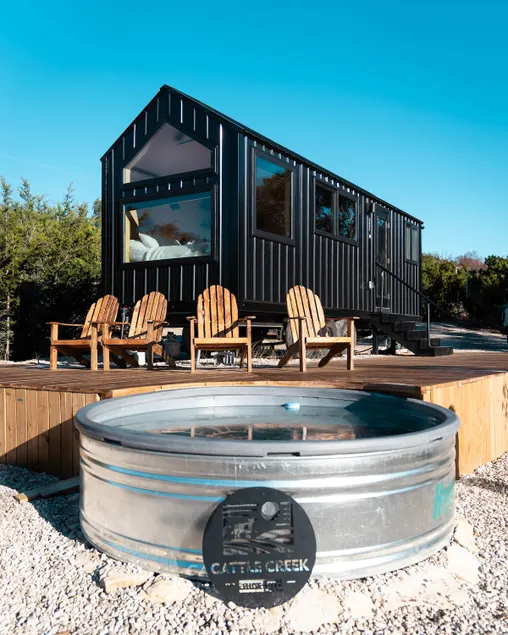 Glass Wall Cabin + Highland Cows | Panoramic Views - Image 1