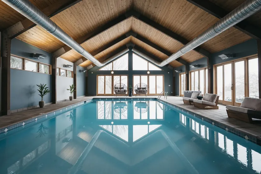 Luxury Lakeview Estate w Indoor Pool & Golf Sim - Image 1