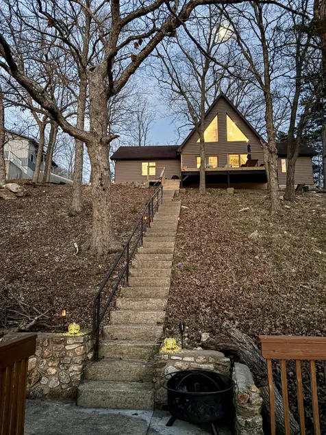 Bird's Nest: Western-view A-frame, private dock - Image 1