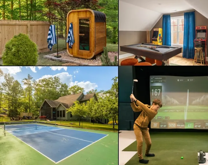 Pickleball/Golf Sim/Hot+Coldtub/Sauna/Arcade/games - Image 1