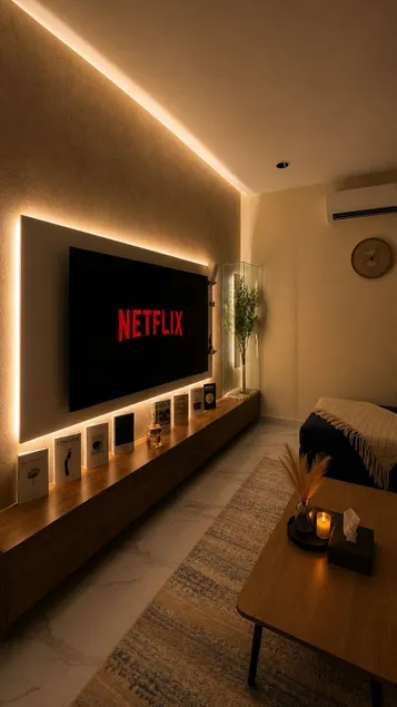 Luxury 1BR •75” Cinema•Sports & Movies•Soundproof - Image 1