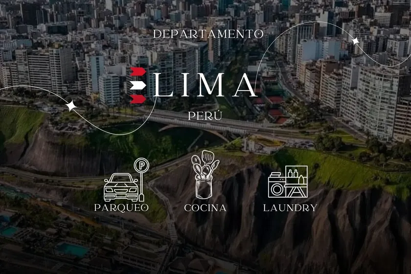 Comfy Apt + Kitchen + Wi-Fi + Parking + Laundry + Balcony @ Lima - Image 1