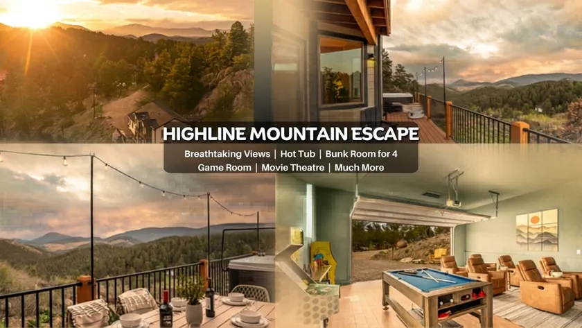 Highline Mountain Escape | Hot Tub, Games, Views - Image 1