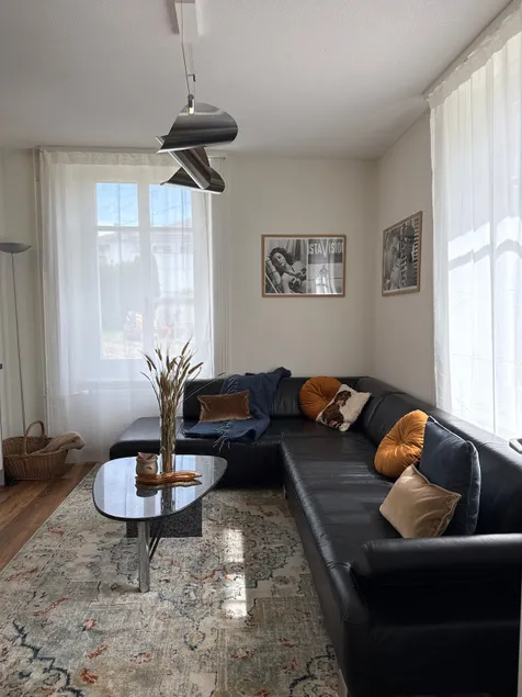 Spacious apartment with private garden & entrance - Image 1