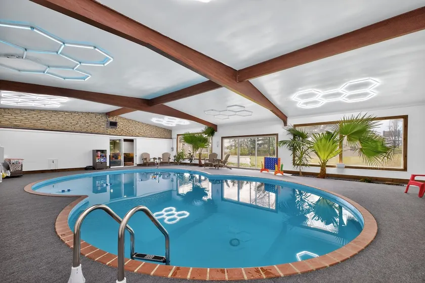 5BR Retreat w/ Private Indoor Pool In Greensburg - Image 1