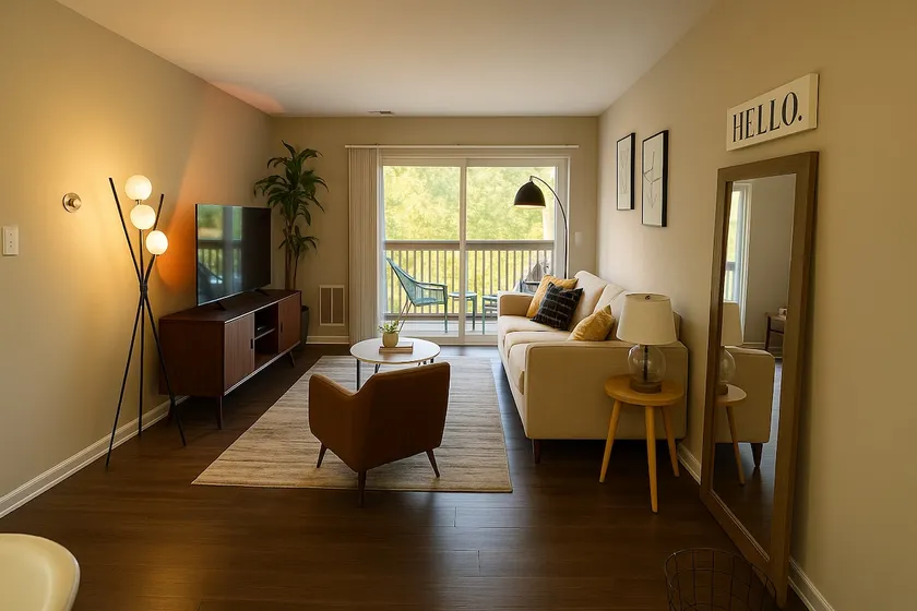 Modern 3BR Reston Apt - Pool, Gym, near Dulles - Image 1