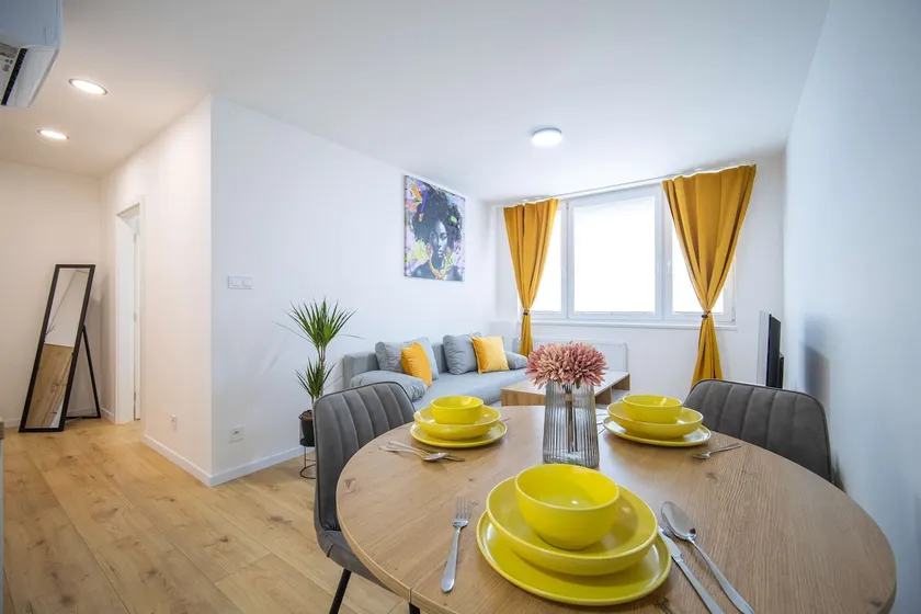 Boutique Living - Yellow Accent Apartment - Image 1