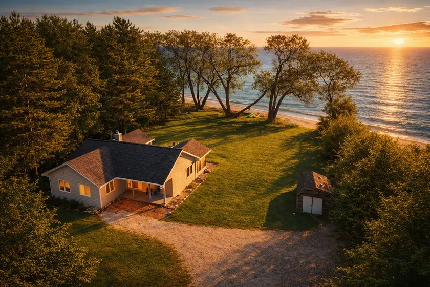 Driftwood Cottage | Lake Michigan Sauna + Fire Pit - Image 1