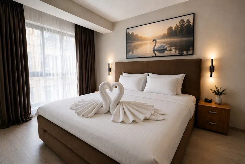 Veloria Aparthotel 1 SELF CHECK-IN #Otopeni #Airport #Therme #Bucharest - Image 1