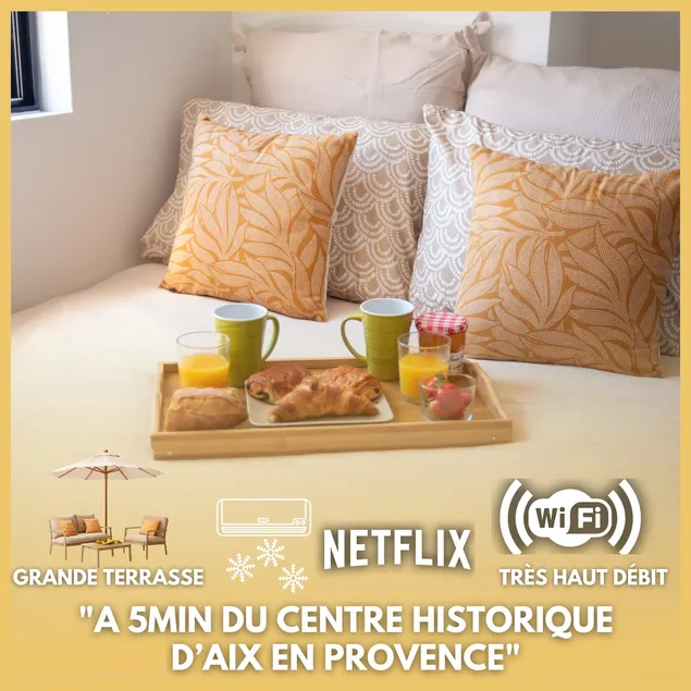 Le Sextius Suite Cozy & Terrasse privee au calme - Image 1