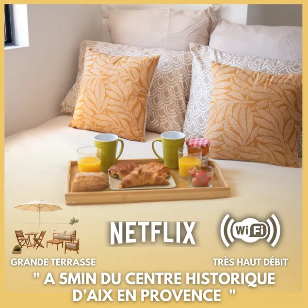 Le Sextius Suite Cozy & Terrasse privee au calme - Image 1