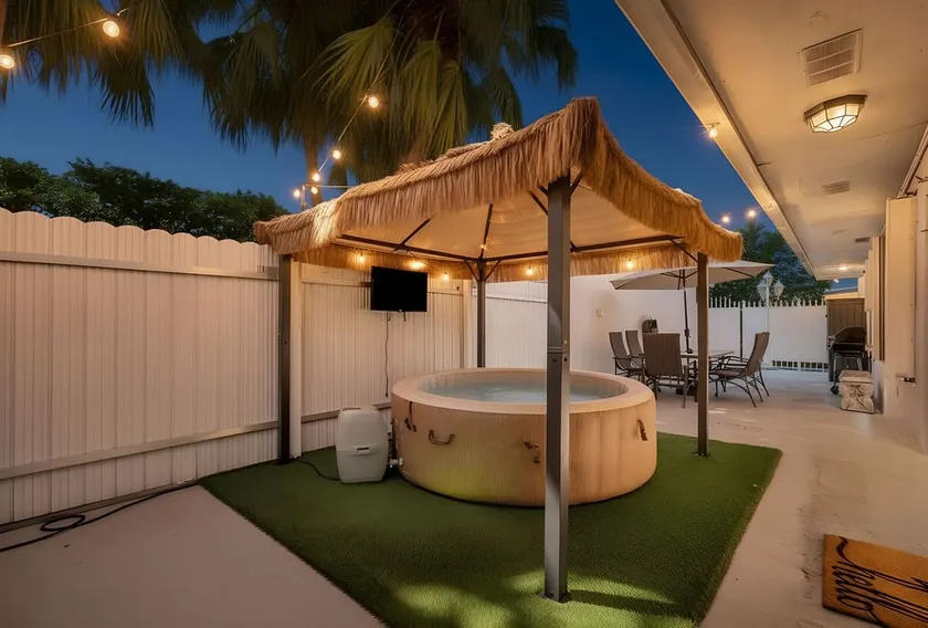 Luxury Suite w/ Jacuzzi, Tiki Hut & Private Patio - Image 1