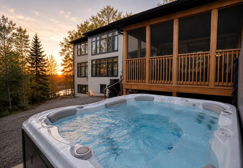 Dream Muskoka Retreat with Hot Tub, BBQ, Fire Pit and Theatre Room - Image 1