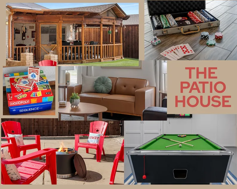 Family Fun|Pool Table|Fire Pit|Covered Patio|Grill - Image 1