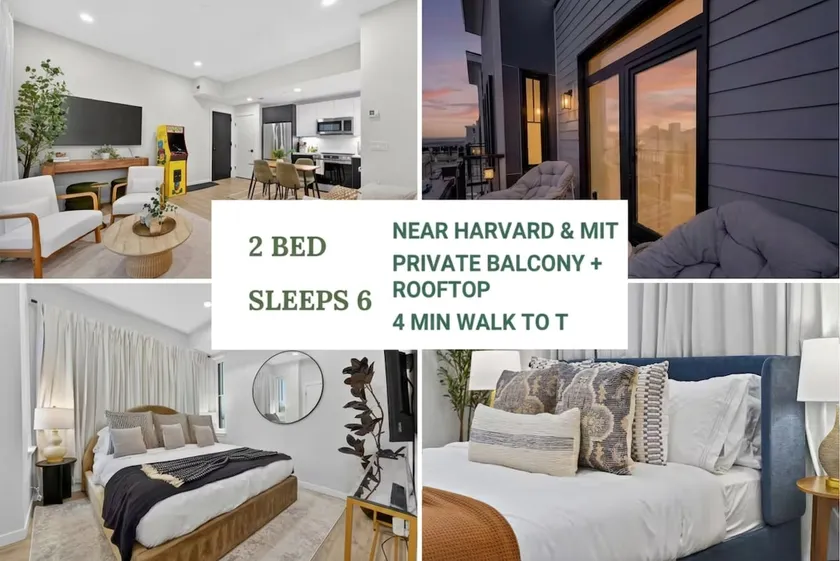 Modern Stay near Harvard/MIT | Balcony & Rooftop - Image 1