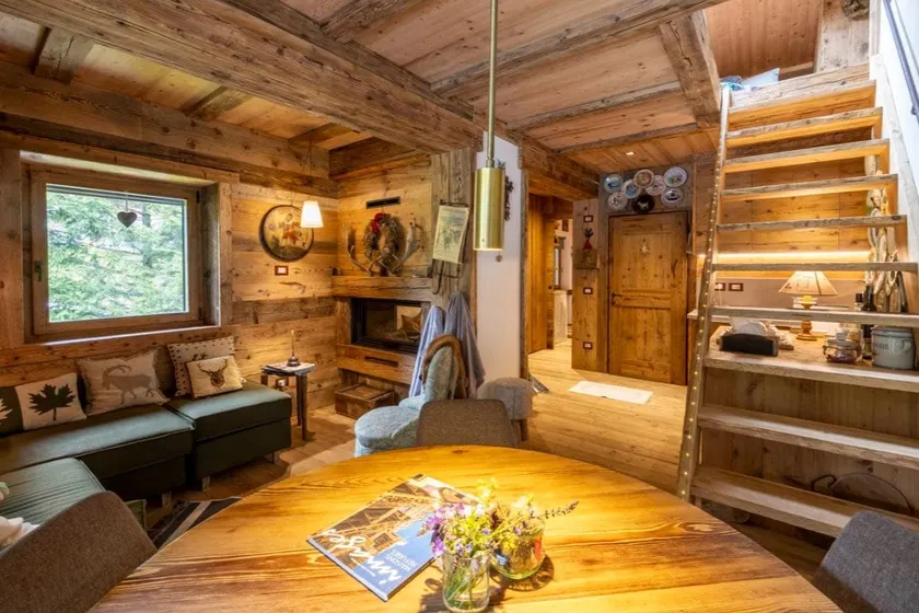 Cozy Wood Chalet Marmolada - Image 1