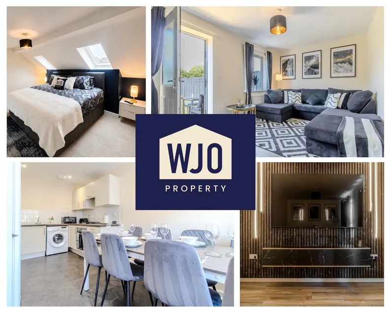 4BR Group Stay | Low Cost | Sleeps 9 Parking X3 - Image 1