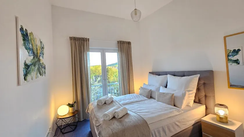 Dream View of the Wied Valley – Designer Apartment with Balcony - Image 1