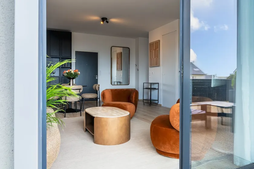Brittany Sea view New apartment - 4/5 people - beaches within walking distance! - Image 1
