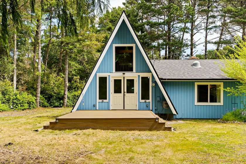 Coastal Woodlands A-Frame Sanctuary with Hot Tub - Image 1
