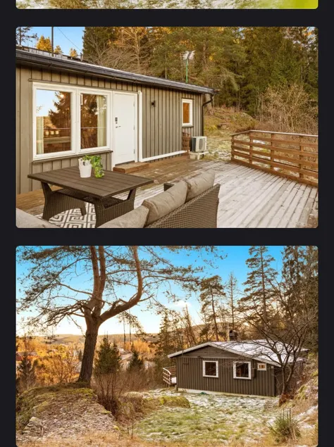 Cabin overlooking beautiful scenery and Glomma - Image 1