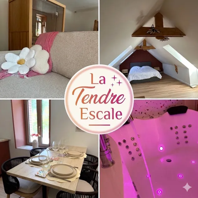 La Tendre Escale - love room, Sauna et balnéo - Image 1