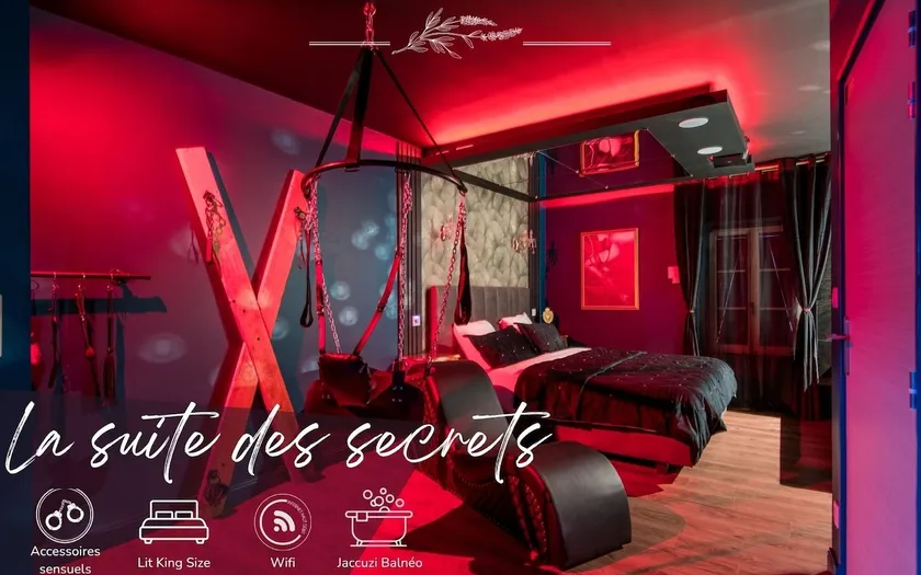 La suite des Secrets - Jacuzzi, clim & sensualité - Image 1