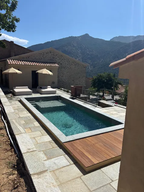 Stone house with swimming pool Close to Corte - Image 1