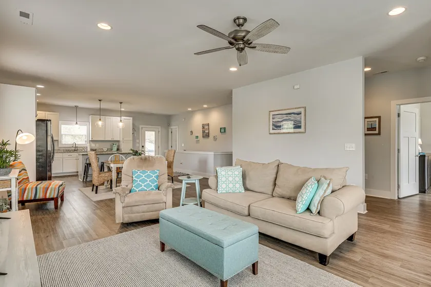 Deck & Games! Pet-friendly Oak Island Home - Image 1