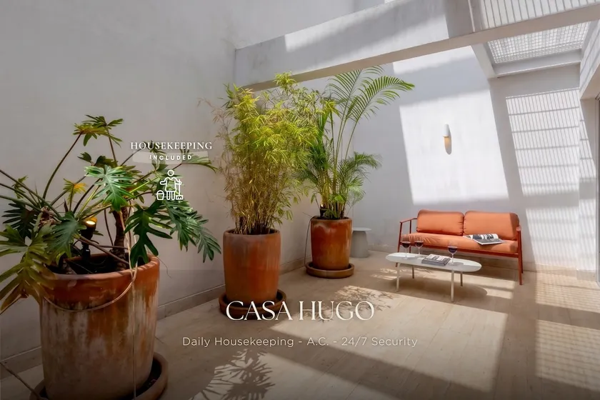 Casa Hugo | Private Patio Studio in Anzures - Image 1