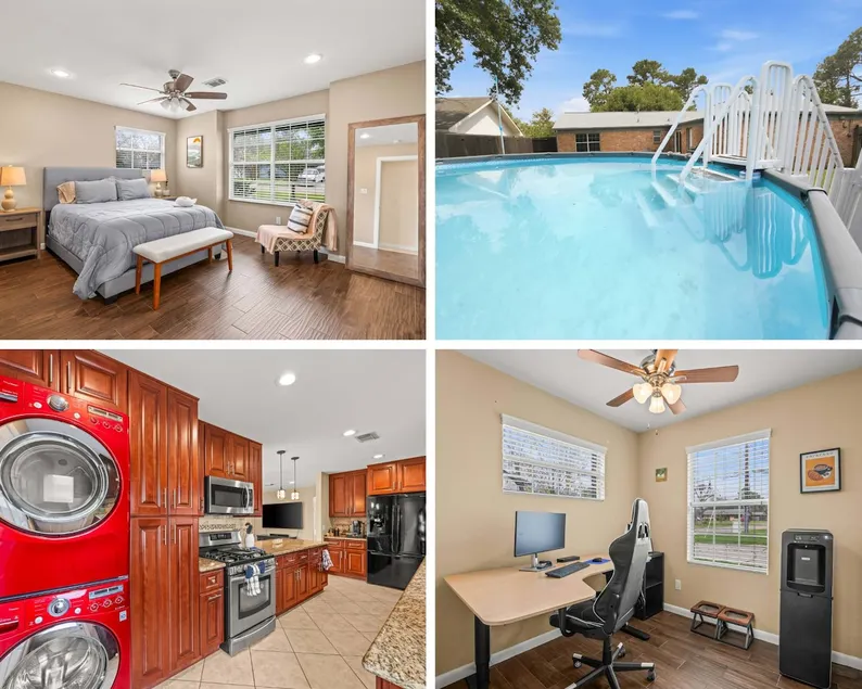 Private Pool I Office I 3 Queen Beds I Spring Branch - Image 1