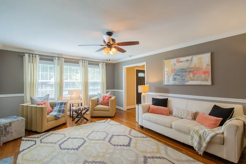 Spacious 6BR | Firepit, Porch, Prime Location - Image 1