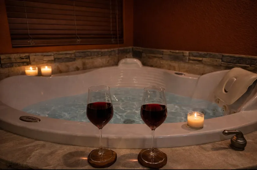 LuxuryKing Suite•Private Entry/Bath+HotTub+Balcony - Image 1