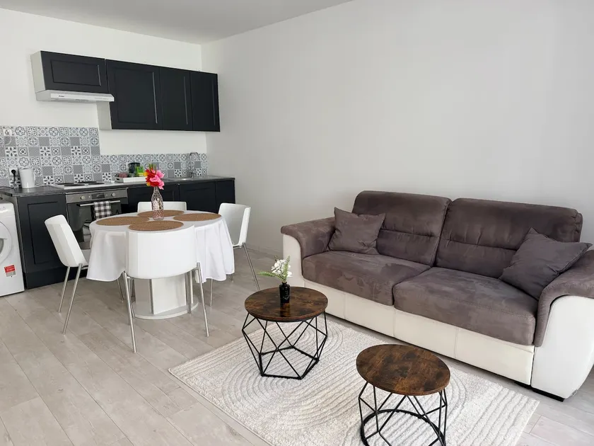 Pleasant air-conditioned 1-bedroom apartment, with windows on two sides and terrace - Image 1