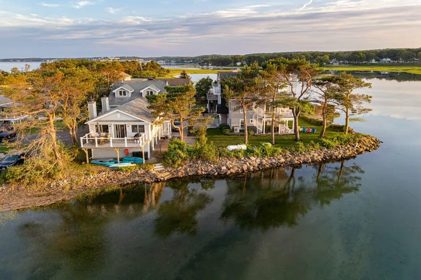 Walk to Beach 6BR Riverfront | WoodStove | Deck - Image 1