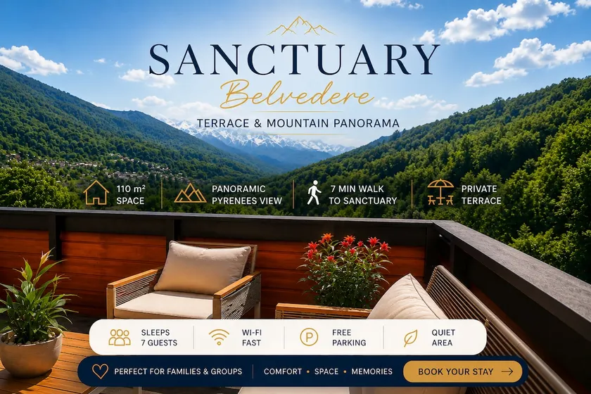 Sanctuary Belvedere Terrace & Mountain Panorama - Image 1