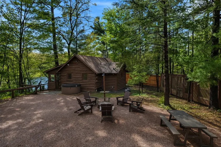 Cozy Lakeside Cabin • Hot Tub • Rustic Getaway - Image 1