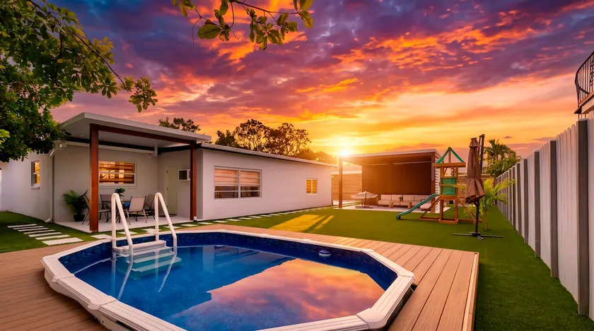 Hollywood Oasis | 10 PPL | Pool | Playground | BBQ - Image 1