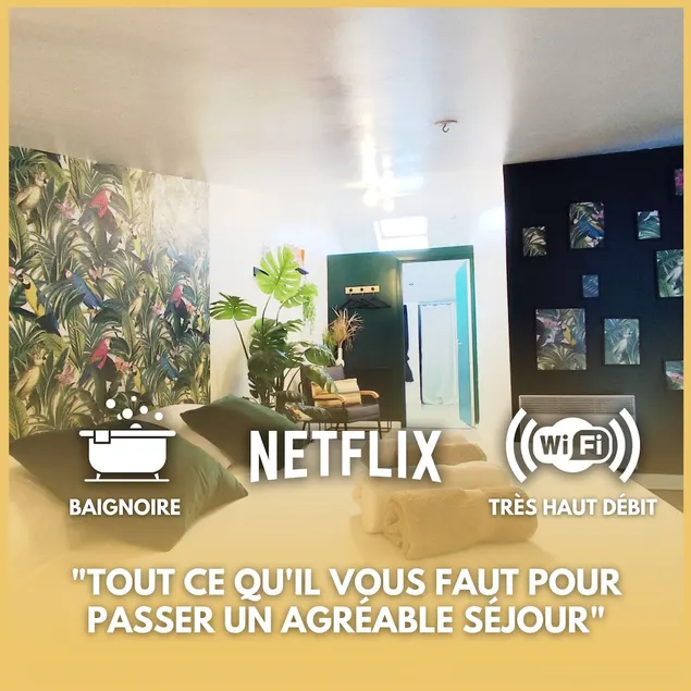 Le Jungle Duplex: Design & Comfort in Bègles - Image 1